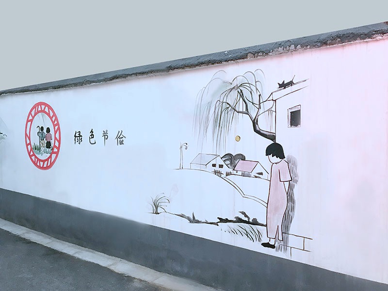 无锡北桥社区文化墙