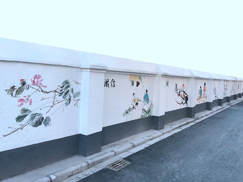 无锡北桥社区文化墙